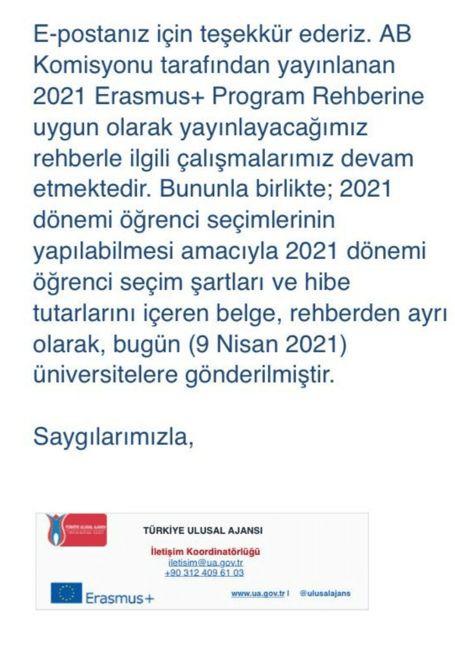 İTÜ'de Erasmus dilemması