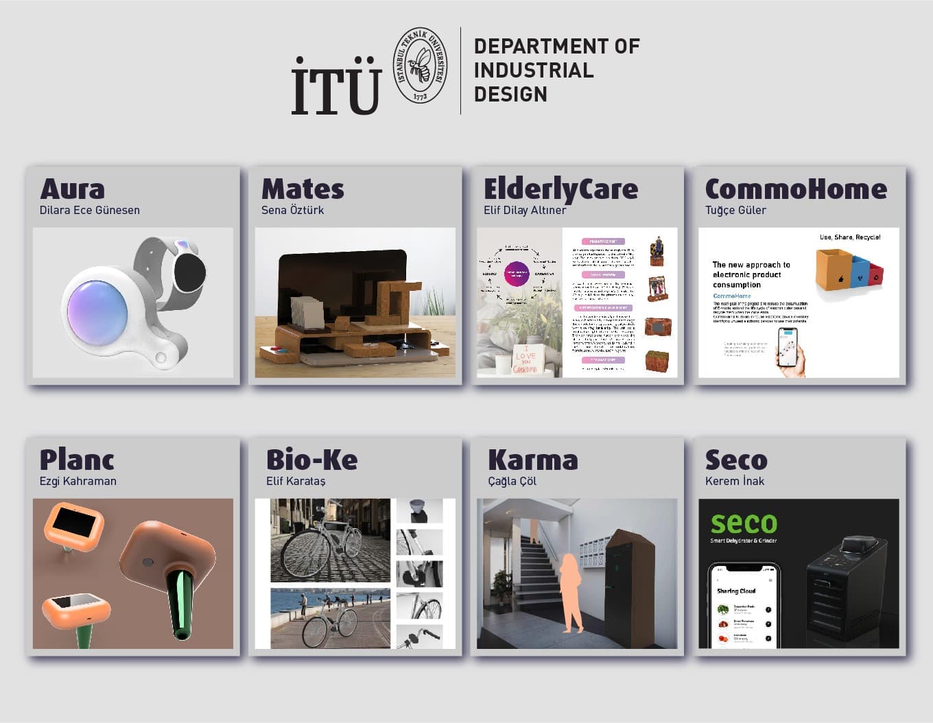 İTÜ Endüstriyel Tasarım Öğrencileri 2021 Londra Tasarım Bienali'nde