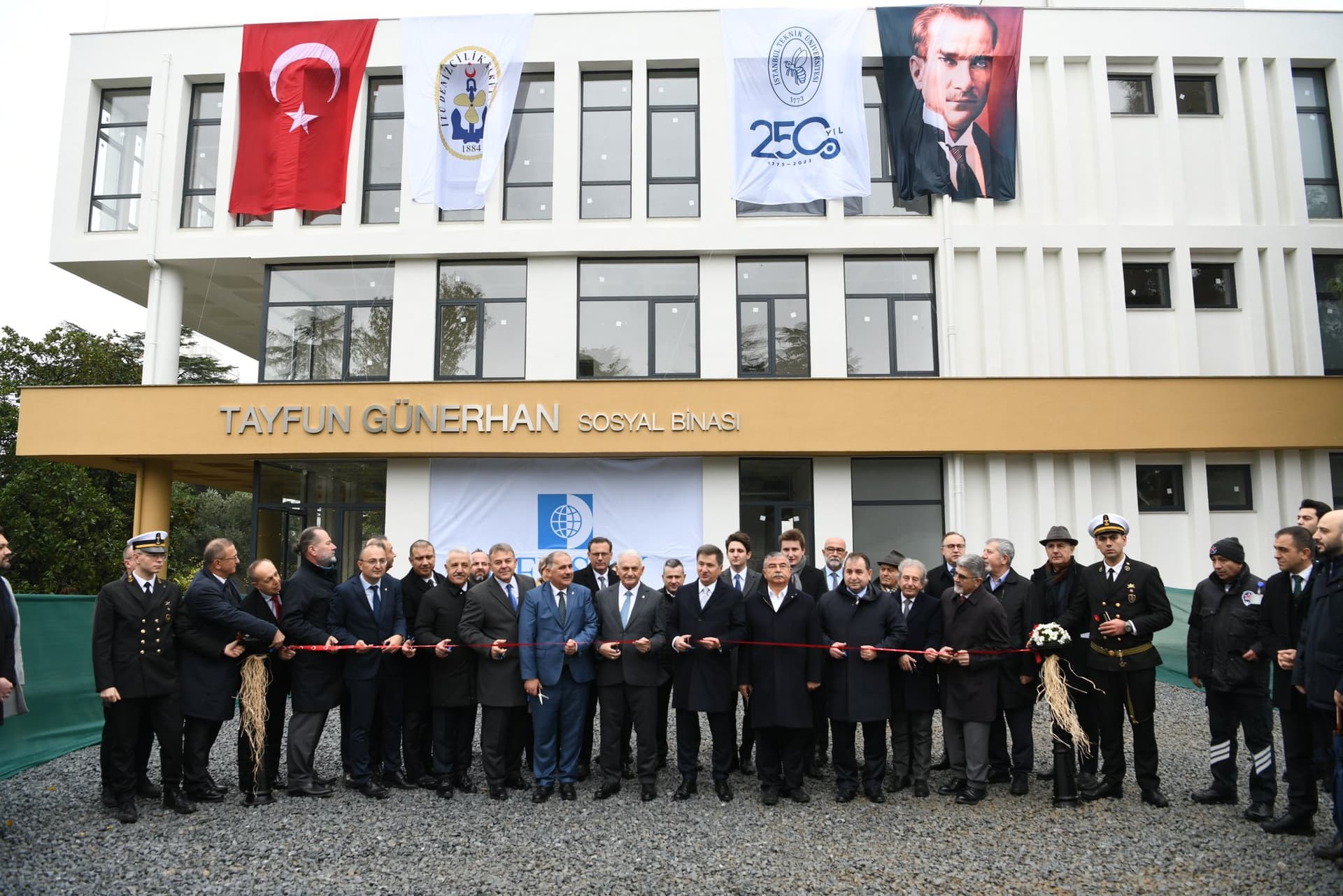 İTÜ Denizcilik Fakültesi Sosyal Binası'nın açılışı gerçekleştirildi