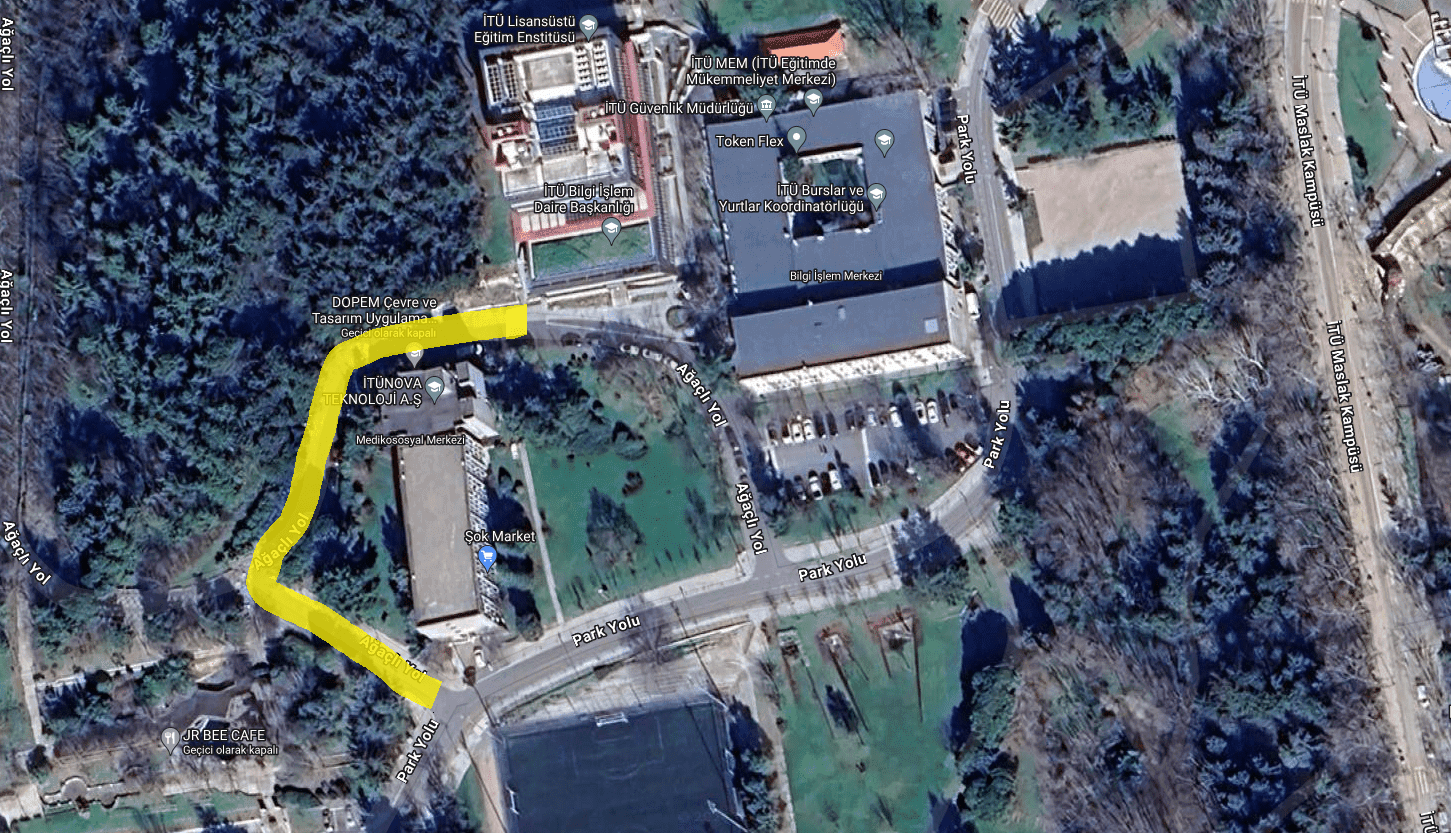 Ağaçlı Yol araç ve yaya trafiğine kapatıldı