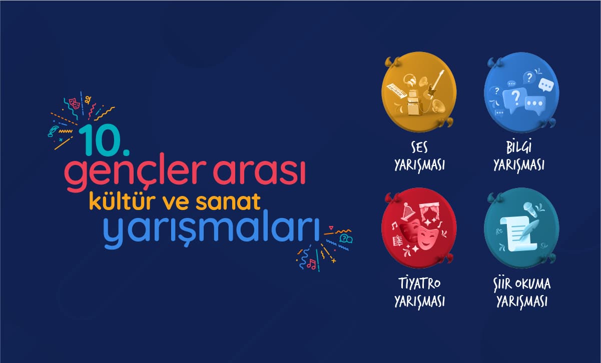 Gençlik ve Spor Bakanlığından 10’uncu Gençler Arası Kültür ve Sanat Yarışması