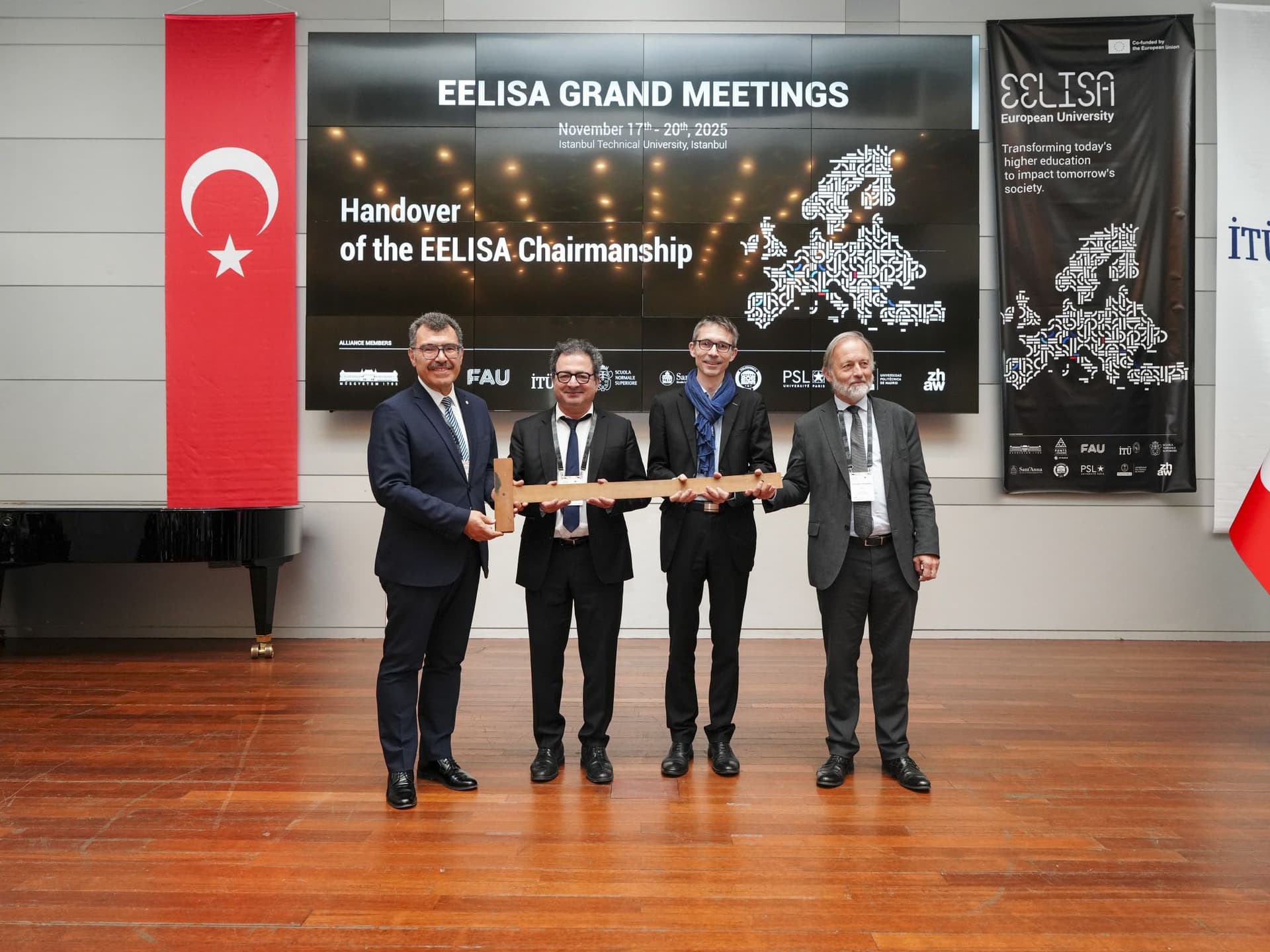 EELISA’da İTÜ dönemi başladı: Rektör Mandal görevi devraldı