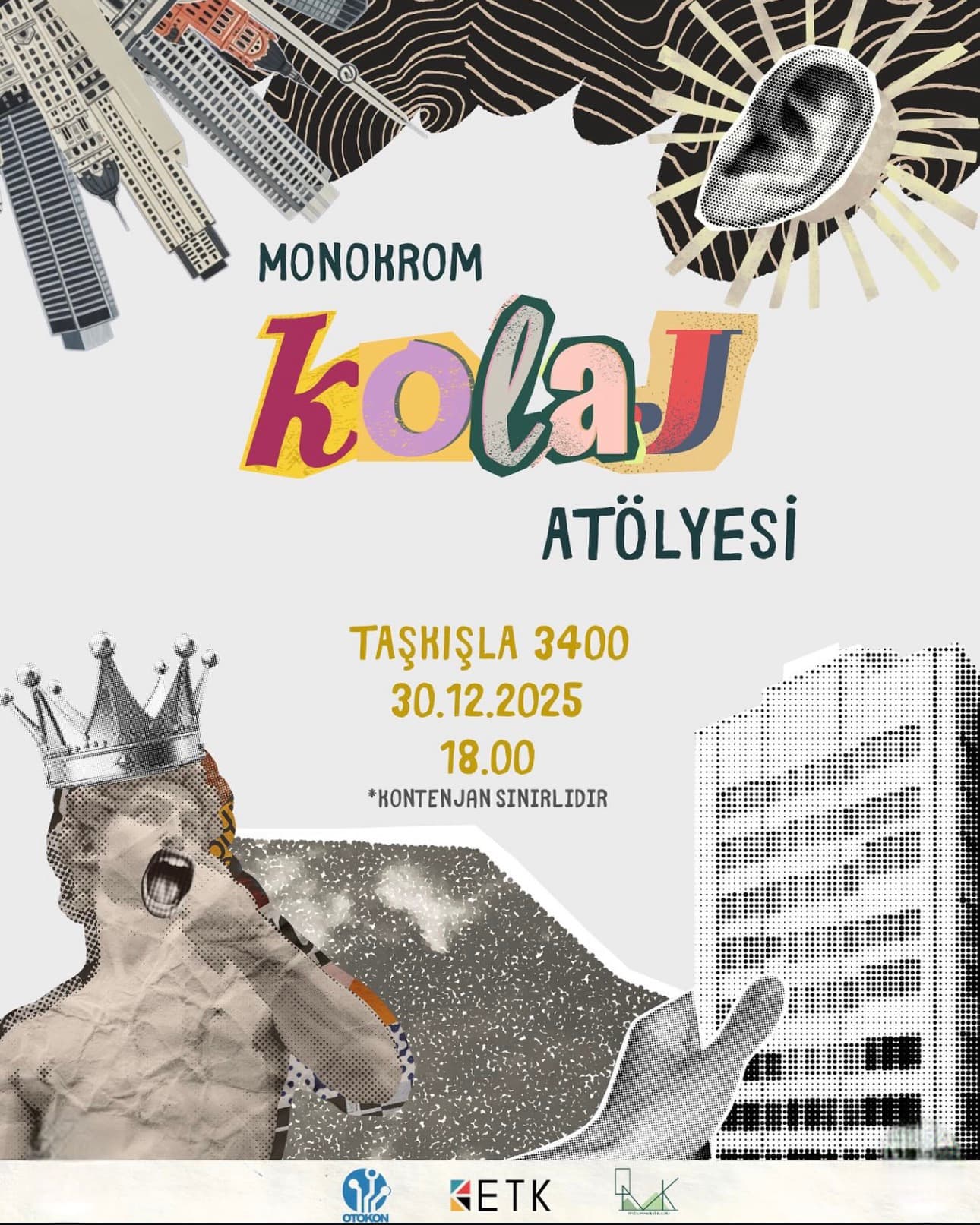 Monokrom Kolaj Atölyesi