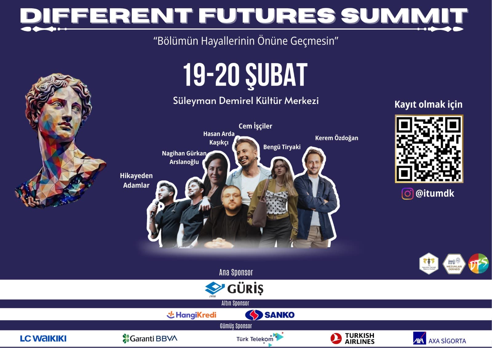 "Different Futures Summit" ile bölümün hayallerinin önüne geçmesin
