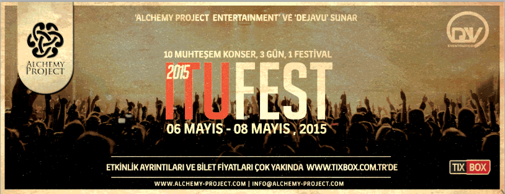 İTÜFEST 6-7-8 Mayıs'ta!