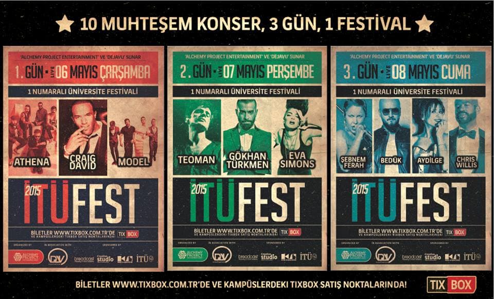 İTÜFEST biletleri satışta