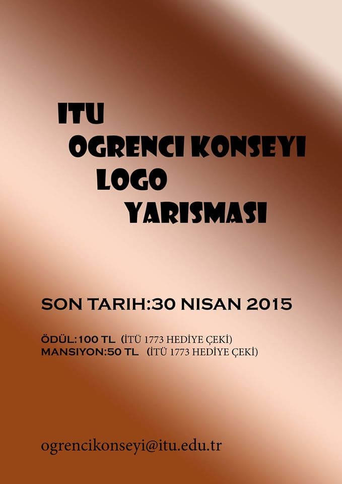 İTÜ Öğrenci Konseyi logo yarışması