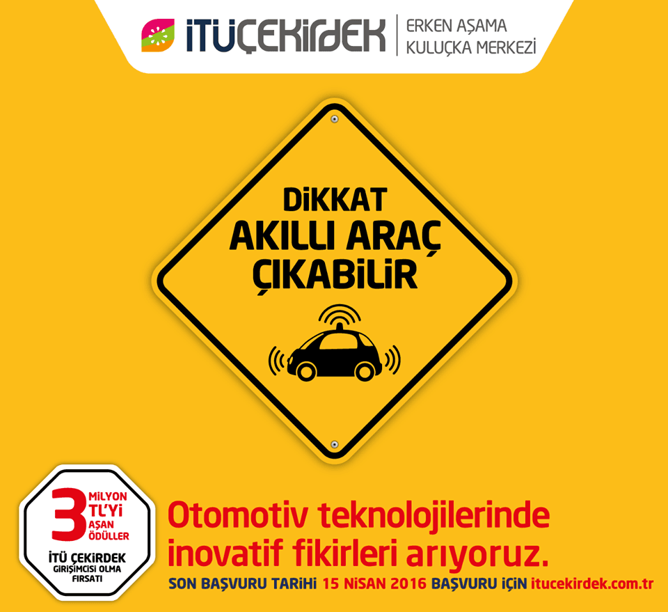 İTÜ Çekirdek'ten otomotiv girişimcilerine müjde var