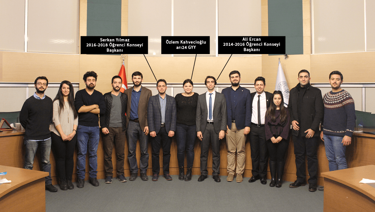 Yeni seçilen Öğrenci Konseyi göreve başladı