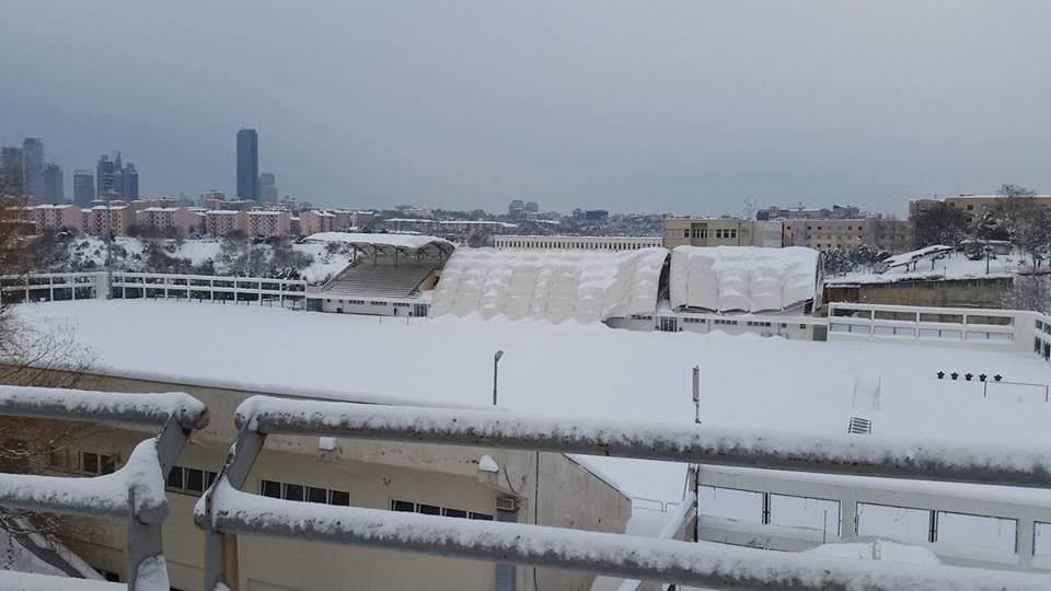 İTÜ'de çökmeler sürüyor: şimdi de İTÜ Stadyumu