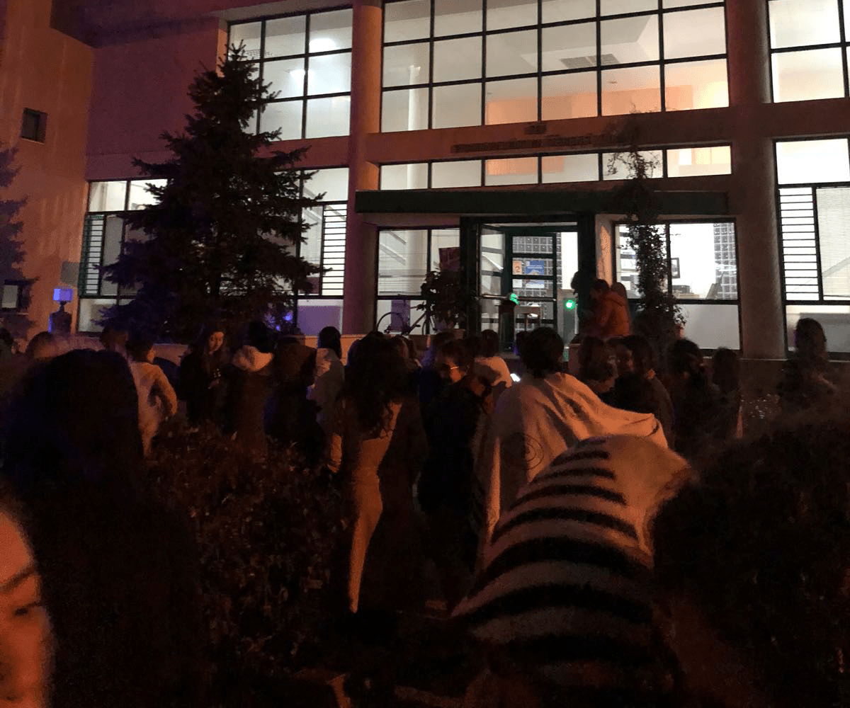 Ferhunde Birkan Kız Öğrenci Yurdu'nda korkutan anlar