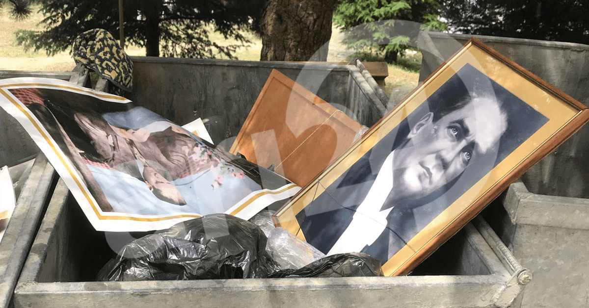 Çöpe atılan Atatürk portreleri ile ilgili İTÜ Rektörlüğü'nden açıklama