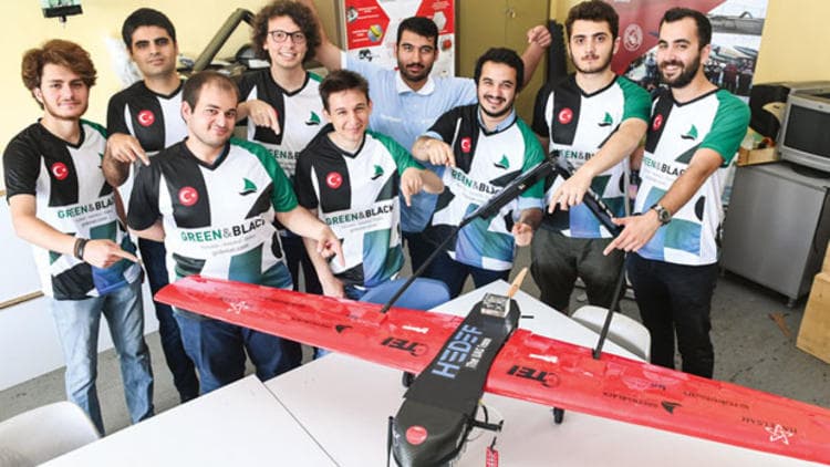 İTÜ öğrencilerinden birincilik getiren insansız hava aracı