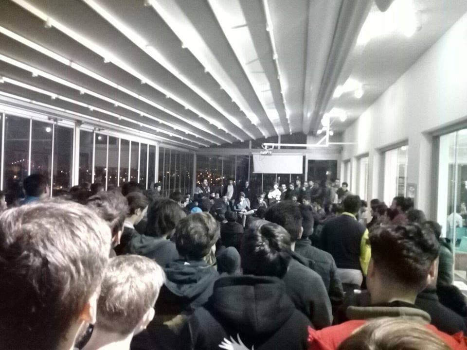 Vadi Yemekhanesi için toplanan öğrencilere soruşturma