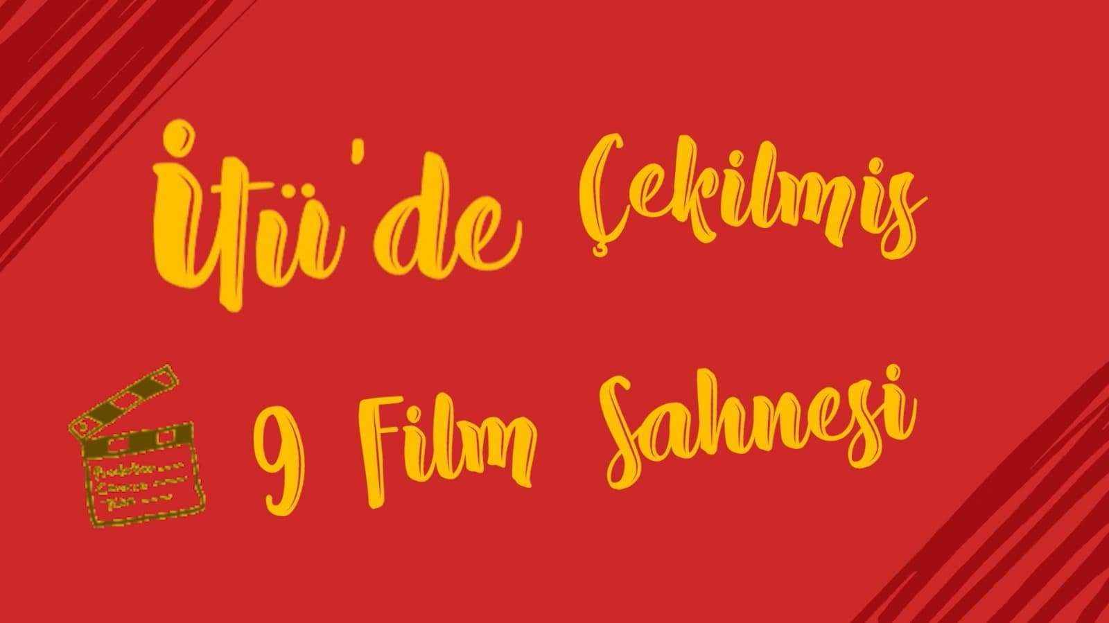 İTÜ'de çekilmiş 9 film sahnesi | Biraz da nostalji