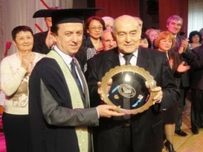 İTÜ Rektörü Muhammed Şahin'e Kırım’dan Fahri Doktora