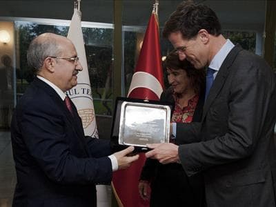 Hollanda Başbakanı AR-GE için İTÜ'ye geldi