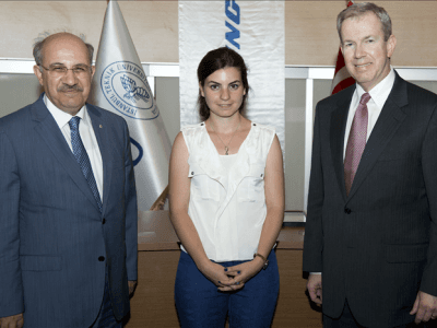 İstanbul Teknik Üniversitesi lisans öğrencisine yılın “Boeing Mühendislik Bölümü Öğrencisi Ödülü”