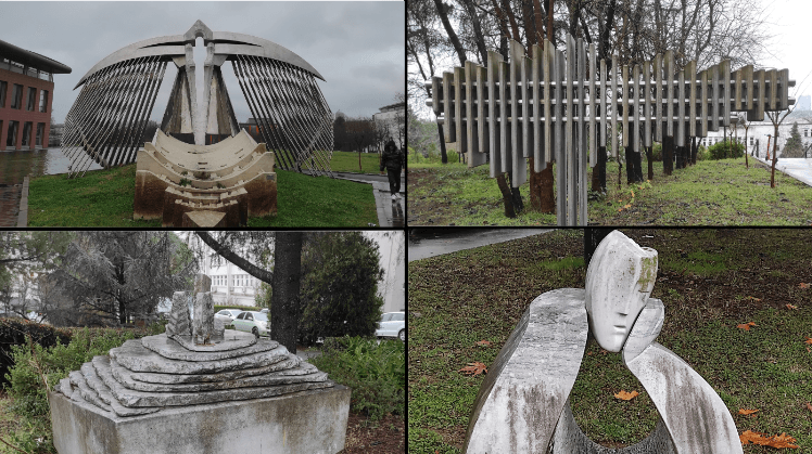 Kampüsü süsleyen hazineler: Ayazağa'daki heykel ve anıtlar