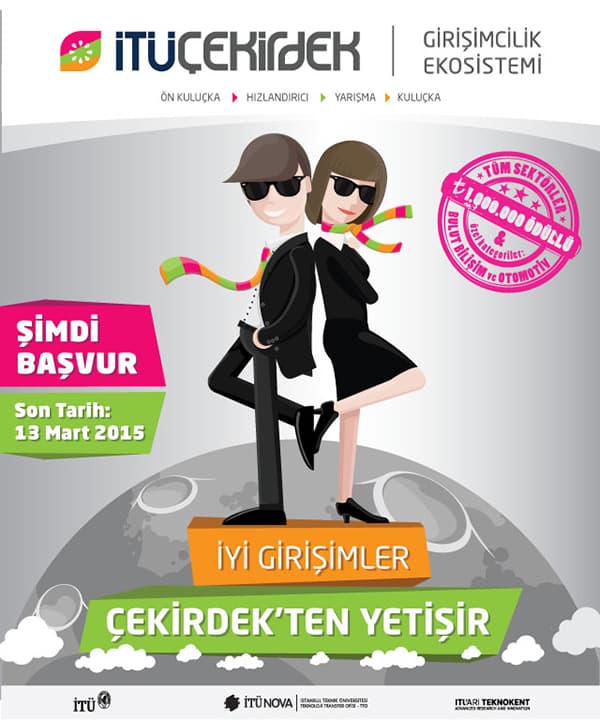 İTÜ Çekirdek’te 2015 dönemi başvuruları başladı