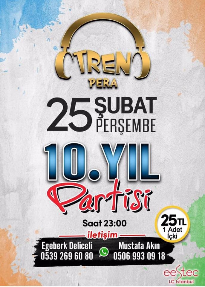 EESTEC LC Istanbul 10. yılını kutluyor